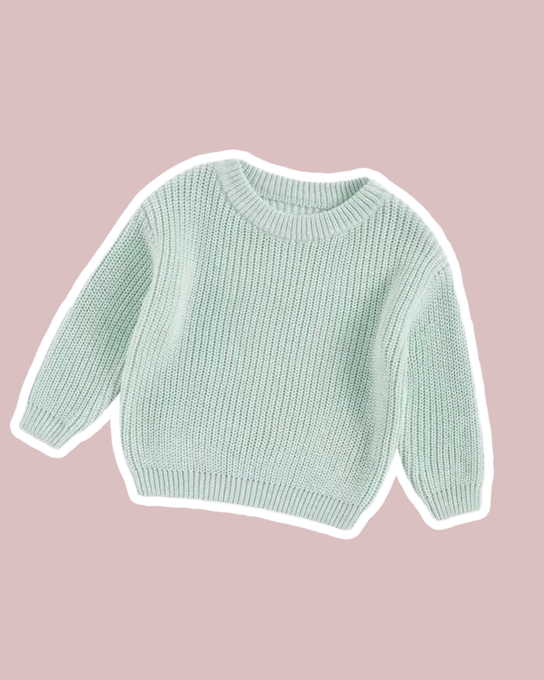 Oversized jumper - Mint - Cait's Cardigans