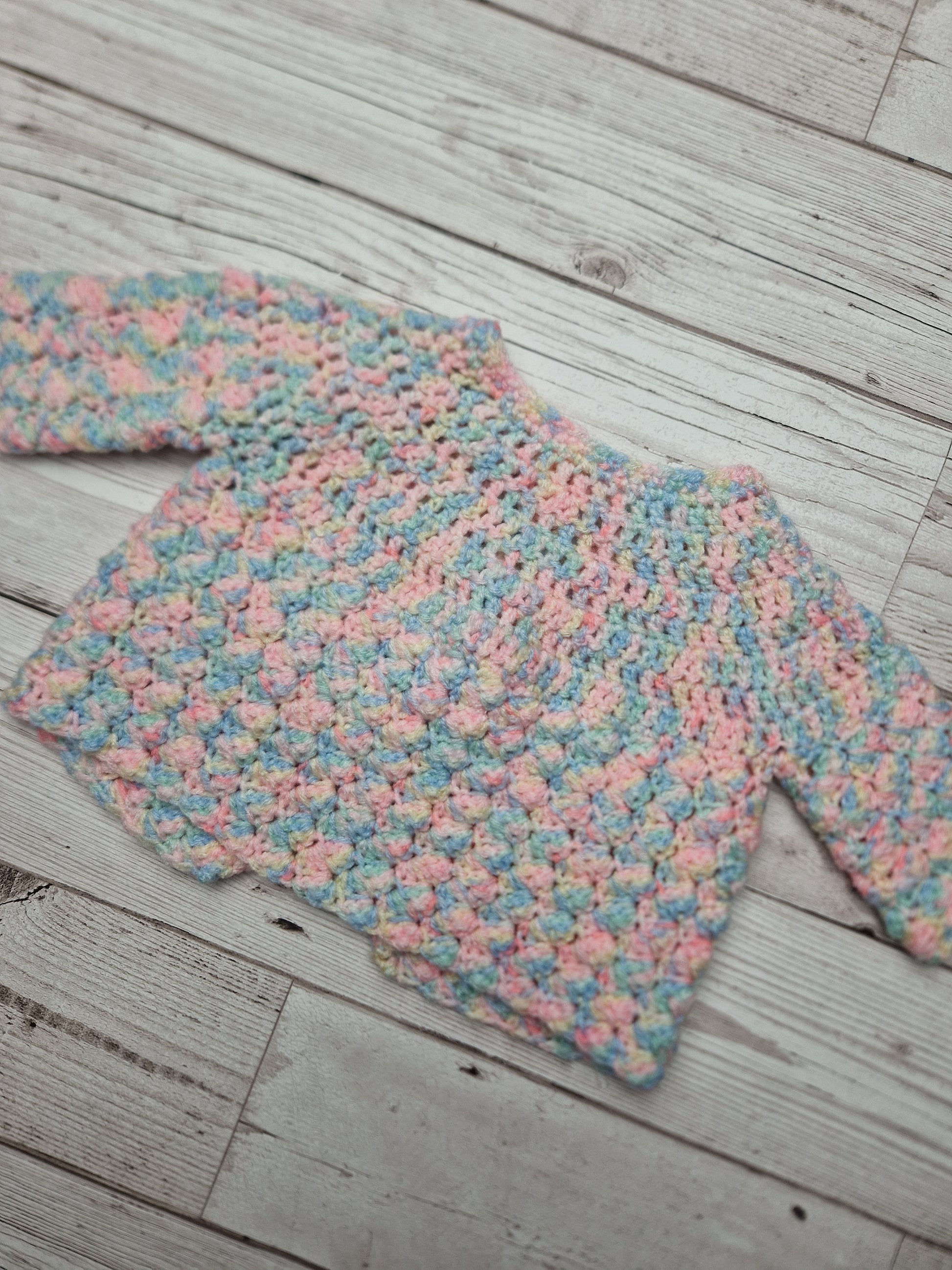 Newborn handknitted cardigan - Cait's Cardigans