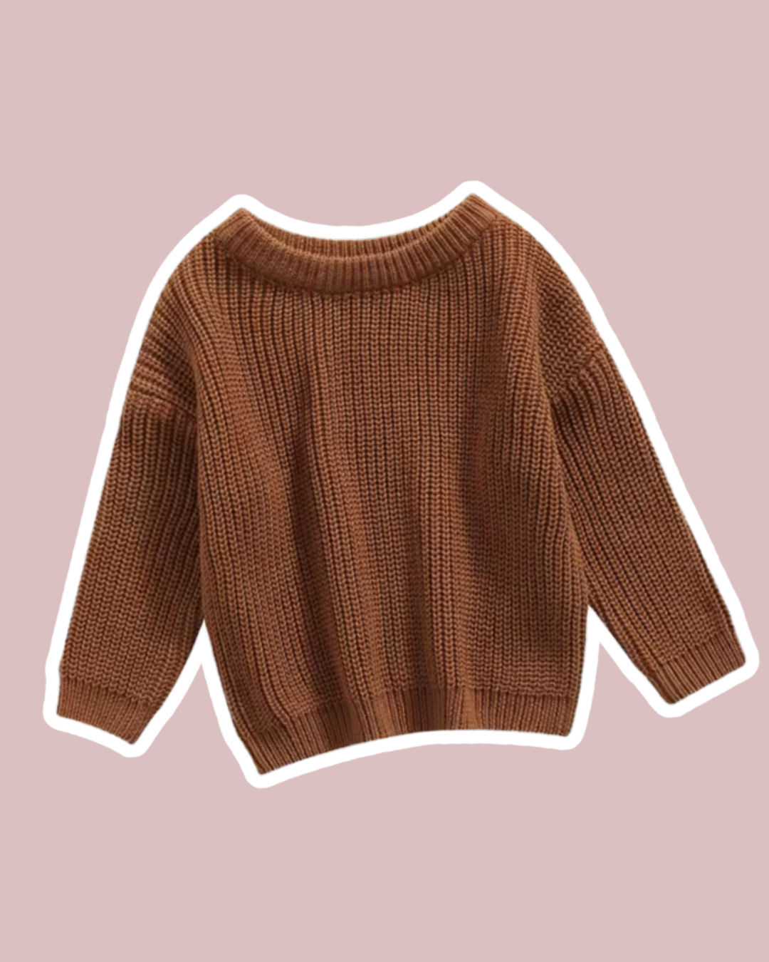 Oversized jumper - Brown - Cait's Cardigans