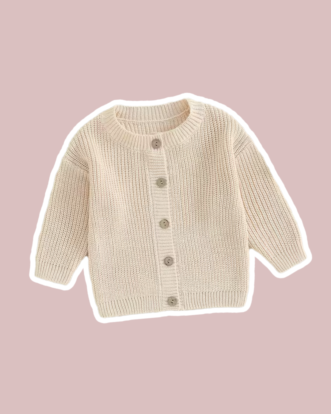 Oversized cardigan - Biscuit - Cait's Cardigans