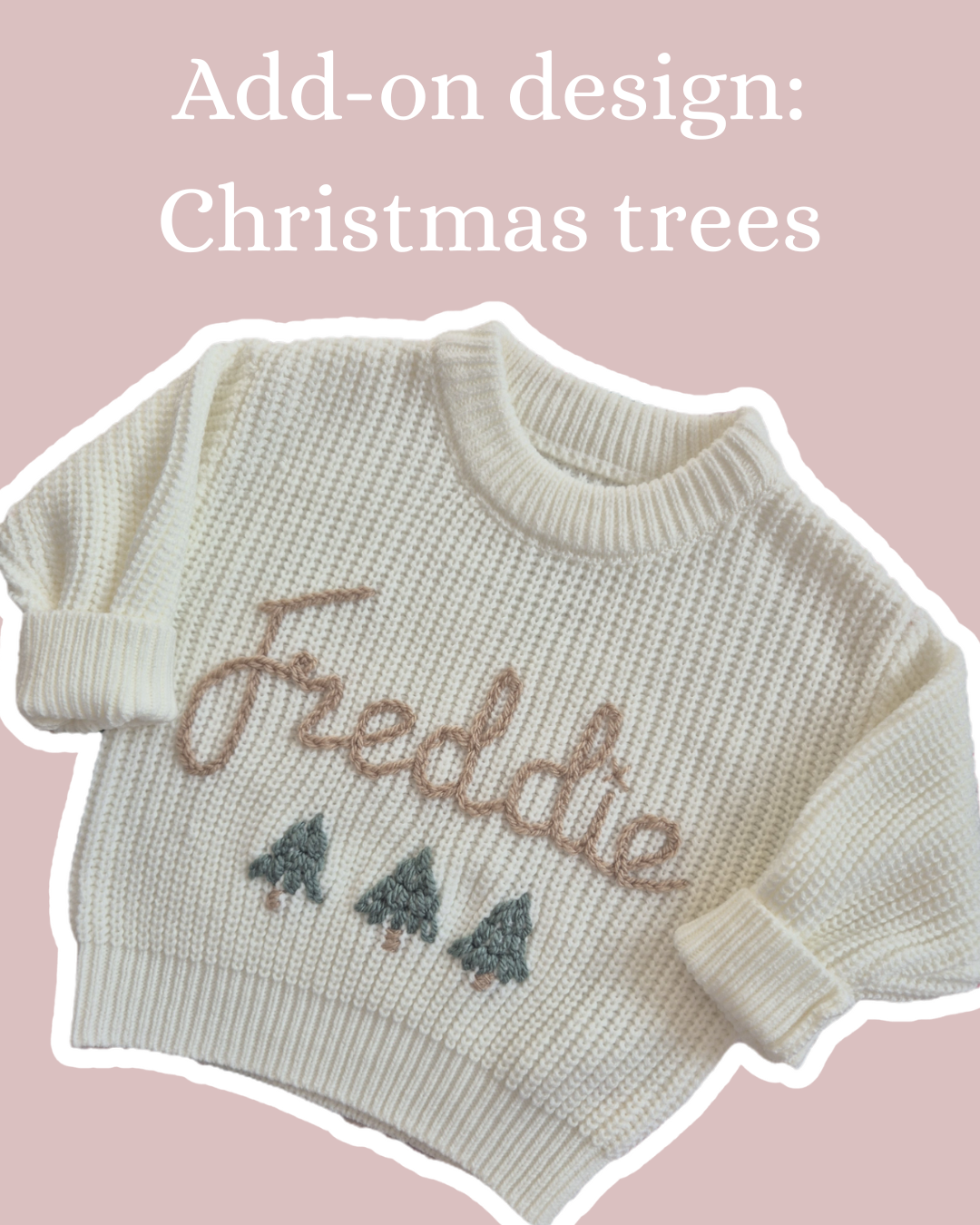 Add-on design: christmas trees