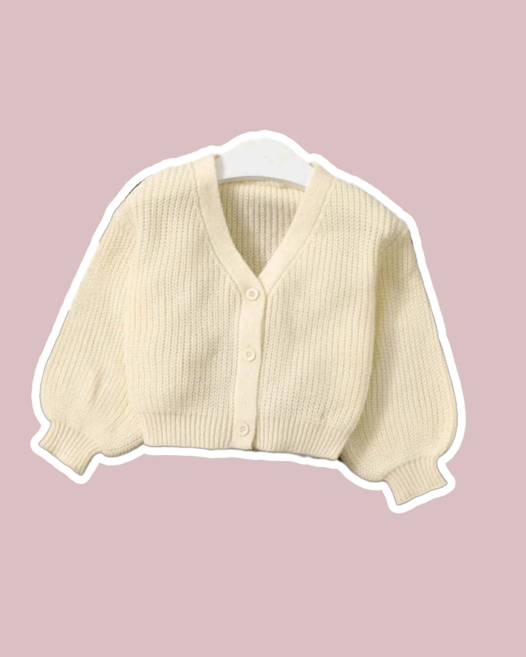 Balloon sleeve cardigan - Cait's Cardigans