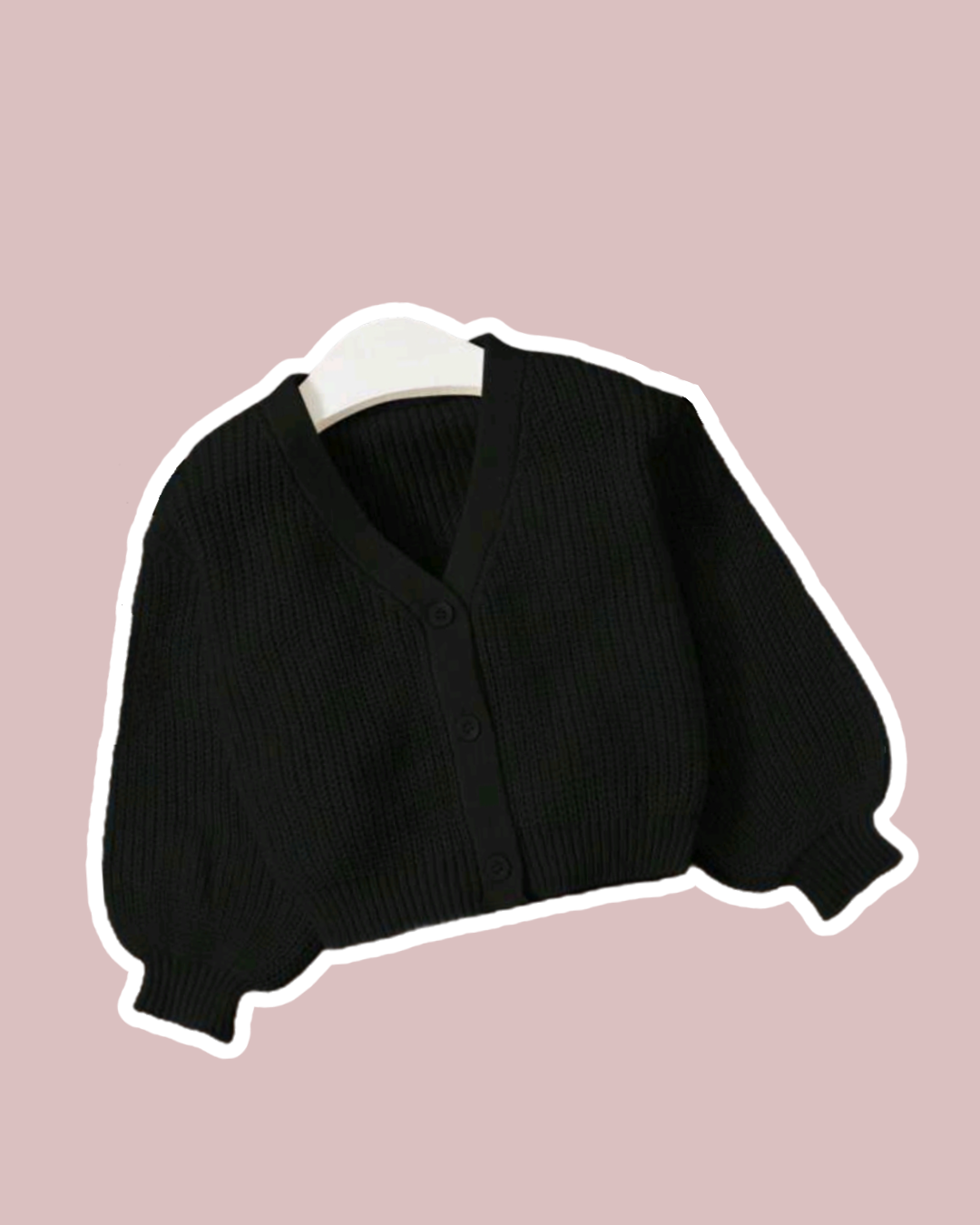 Balloon sleeve cardigan - Cait's Cardigans