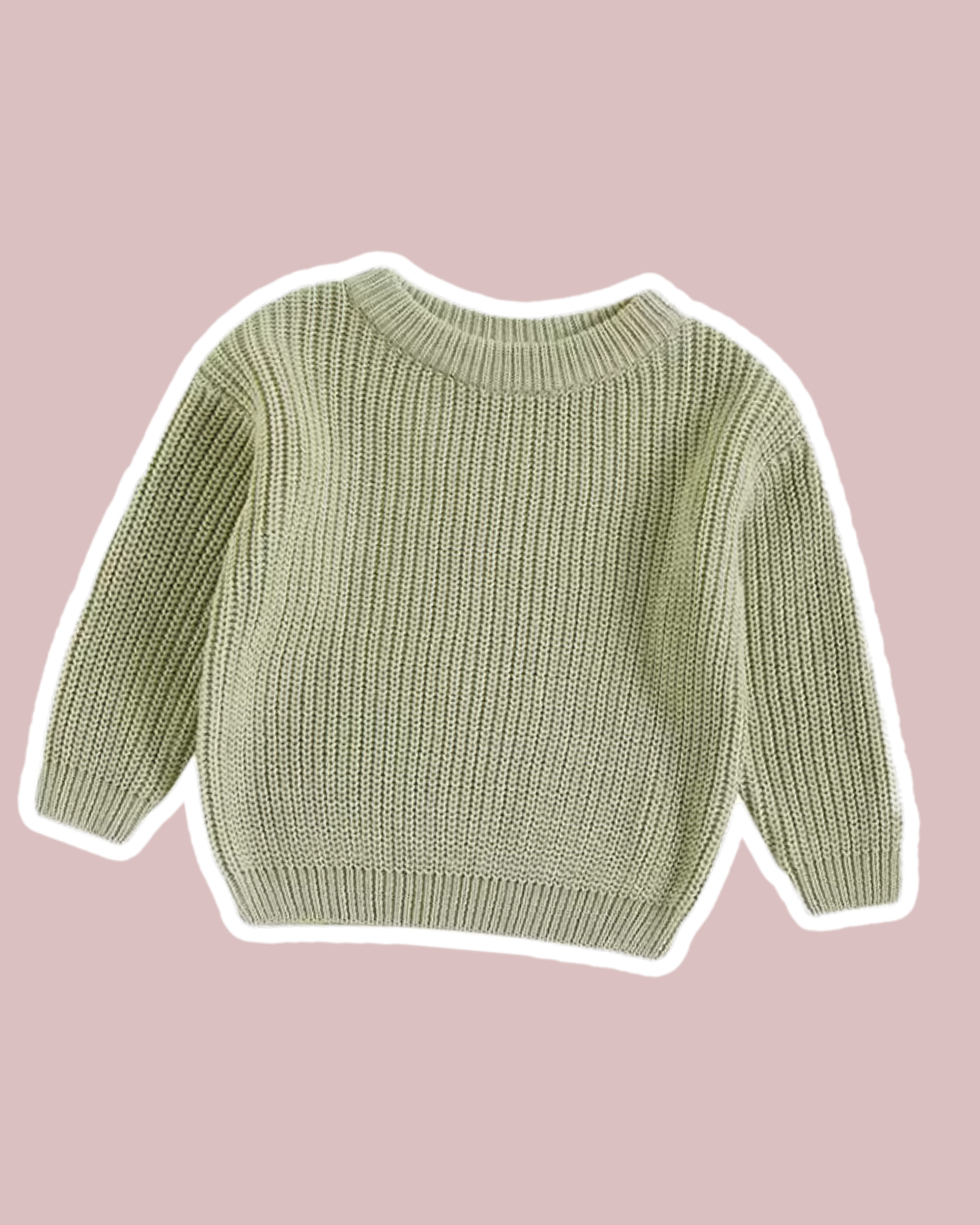 Oversized jumper - Pistachio - Cait's Cardigans