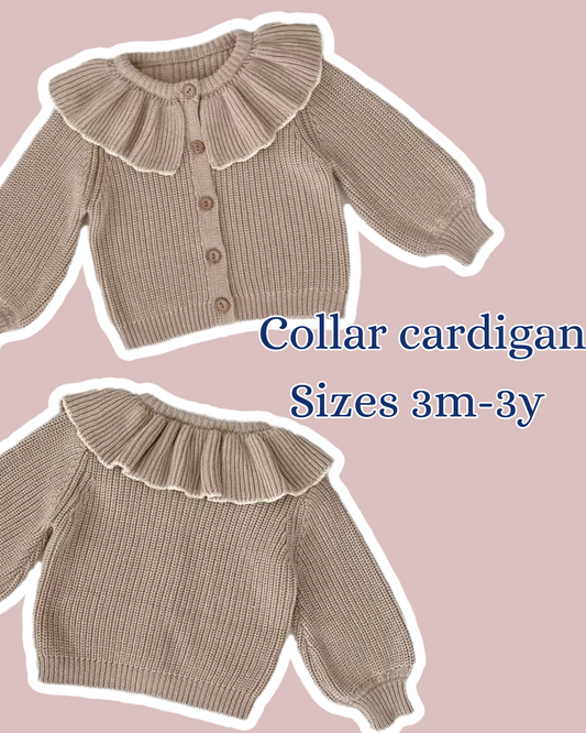 Collar cardigan - Cait's Cardigans