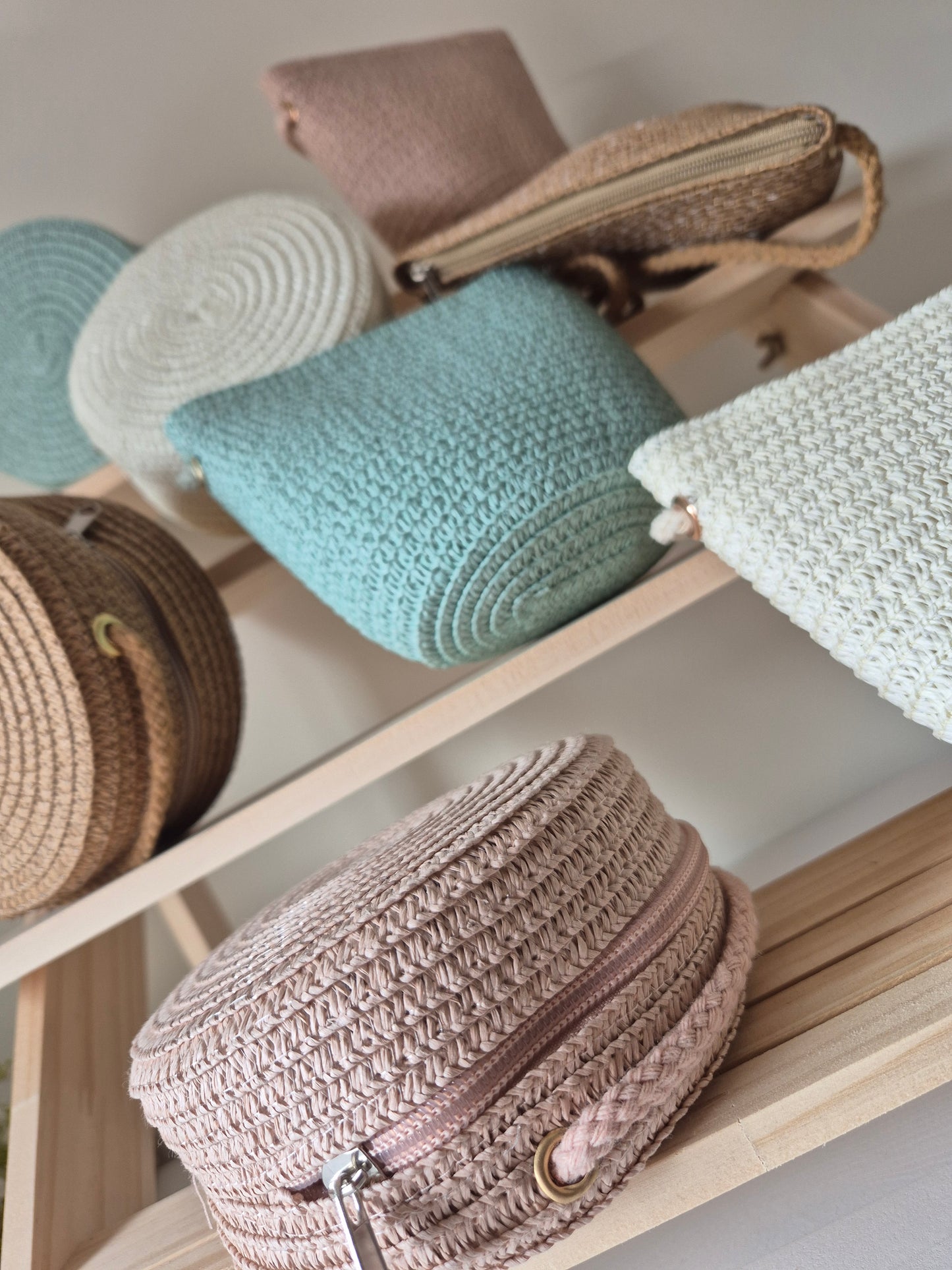 Mini woven bags