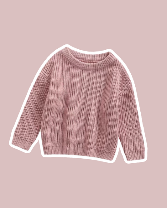 Oversized jumper - Rose