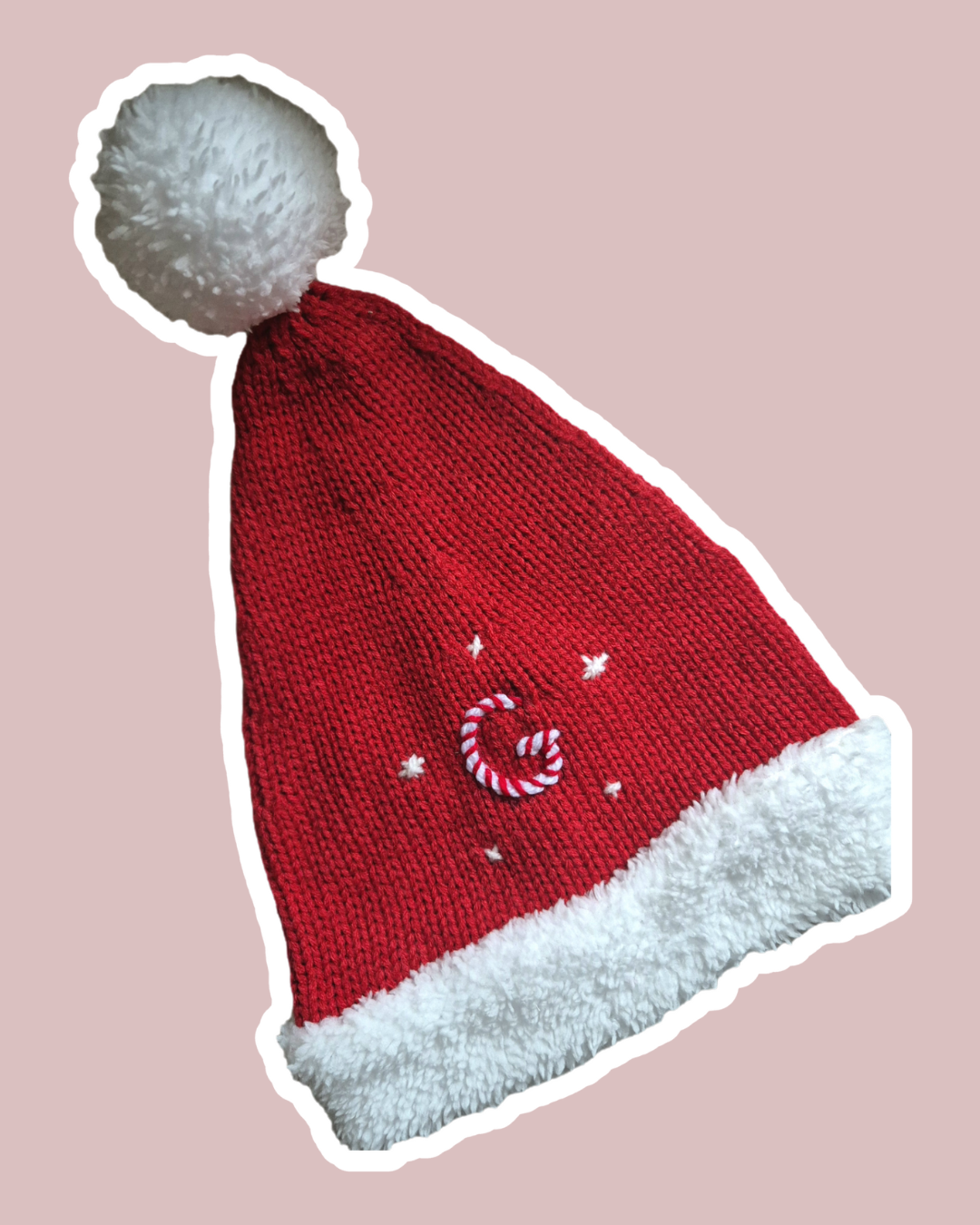 Personalised initial santa hat