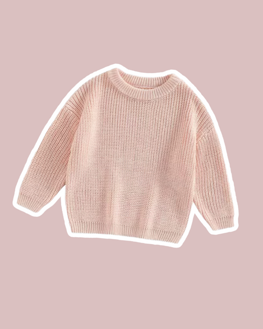 Oversized jumper - Peach