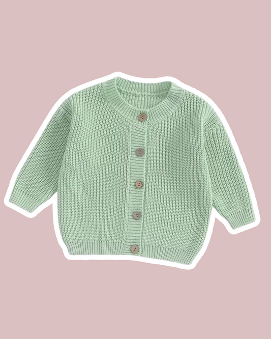Oversized cardigan - Mint
