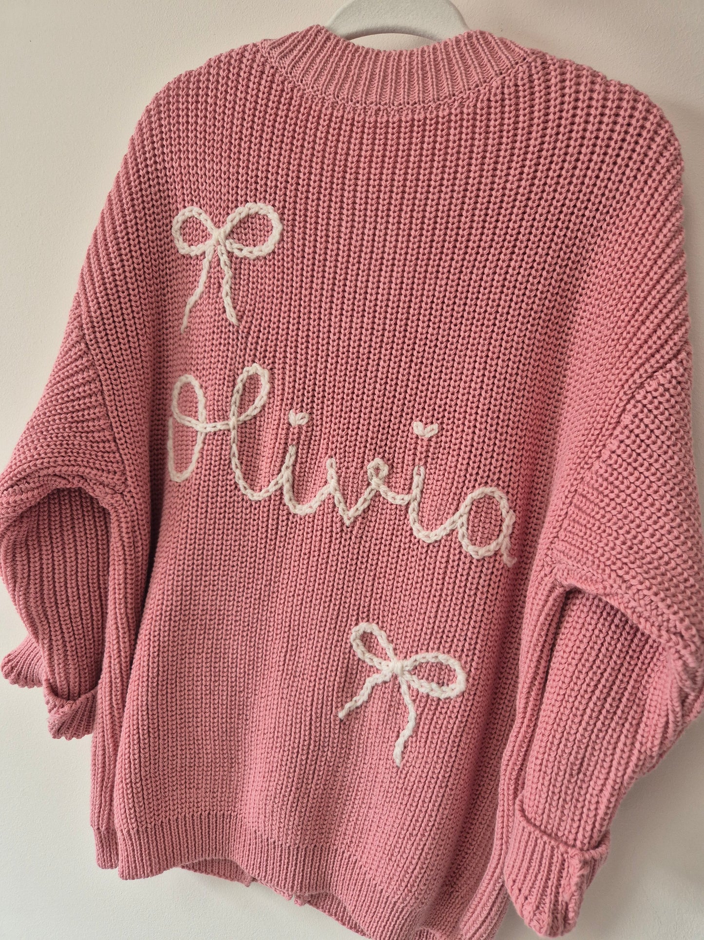 Oversized cardigan - Rose