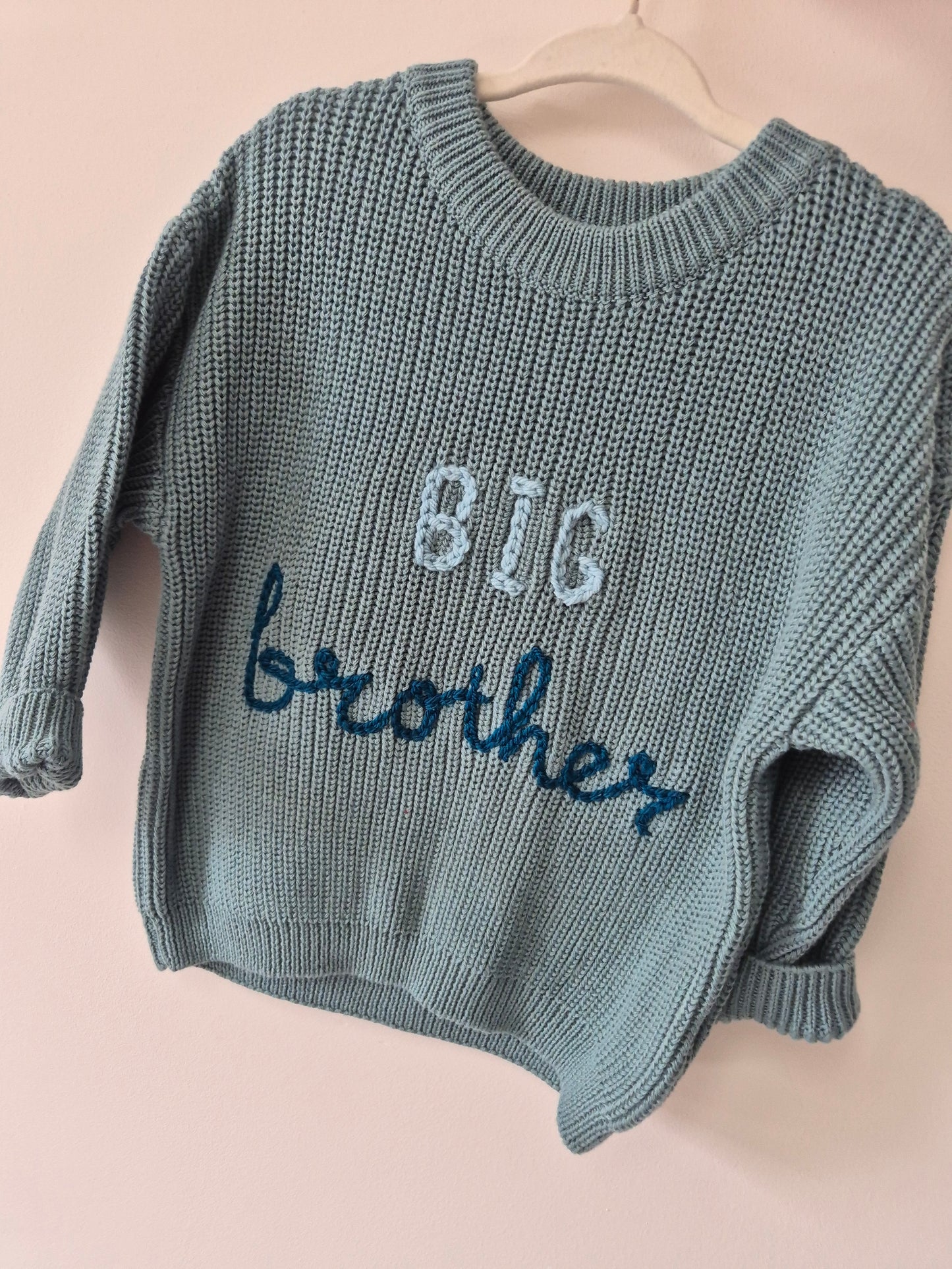 Oversized jumper - Teal