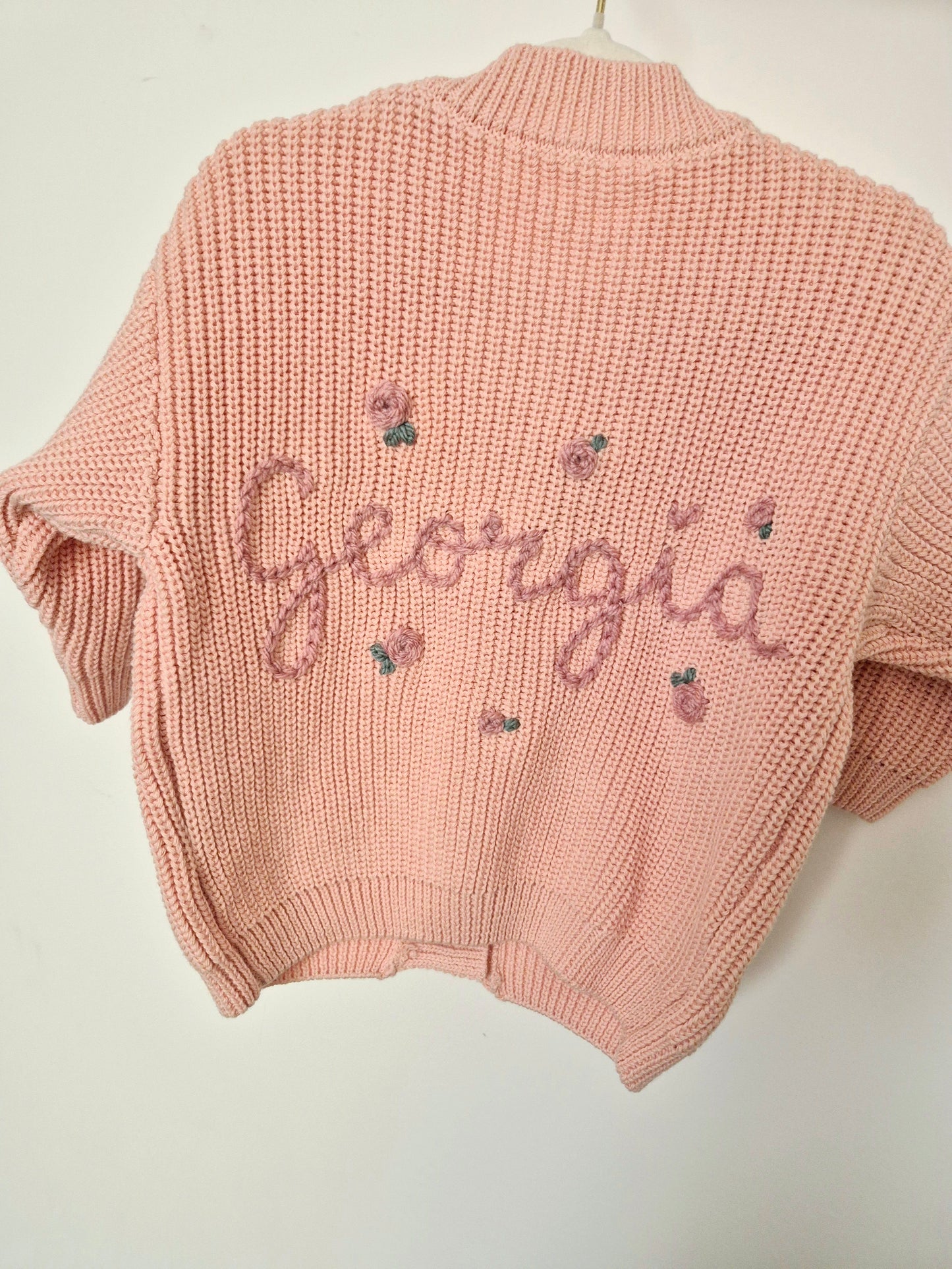 Oversized cardigan - Peach
