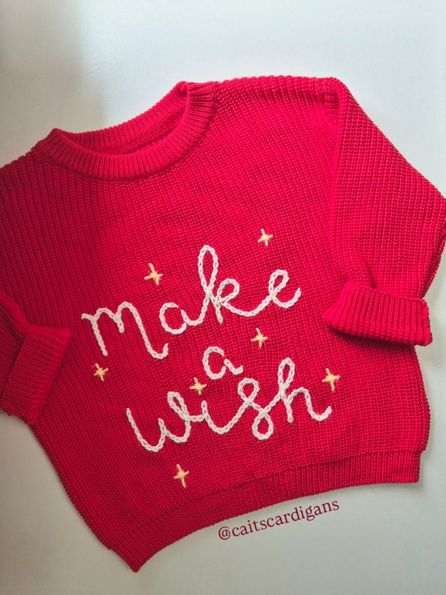 Oversized jumper - Red