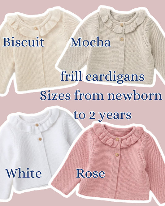 Frill cardigan