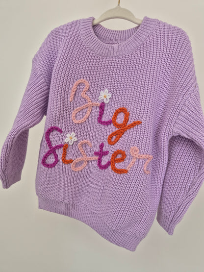 Oversized jumper - Lilac