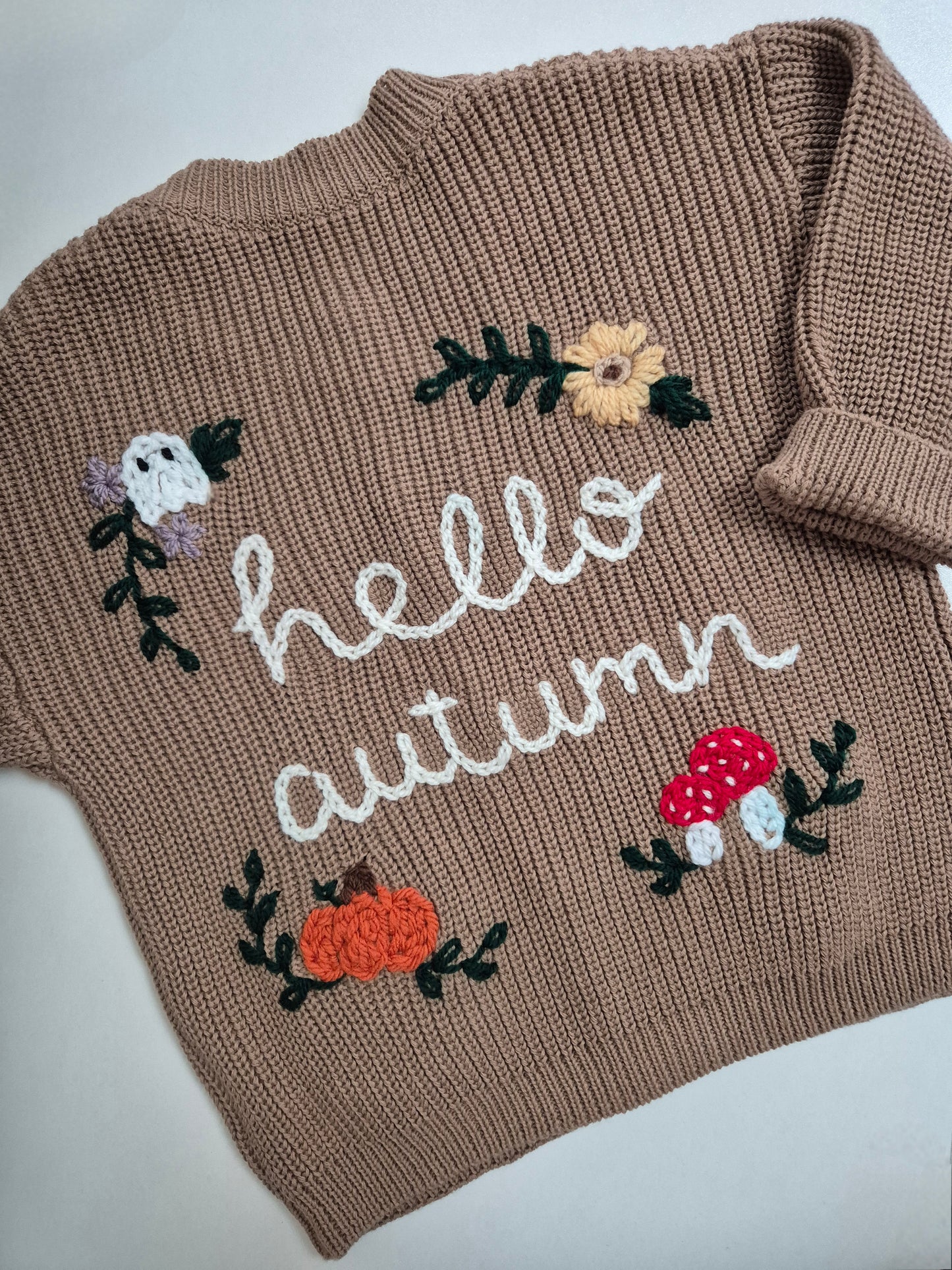 Oversized cardigan - Brown