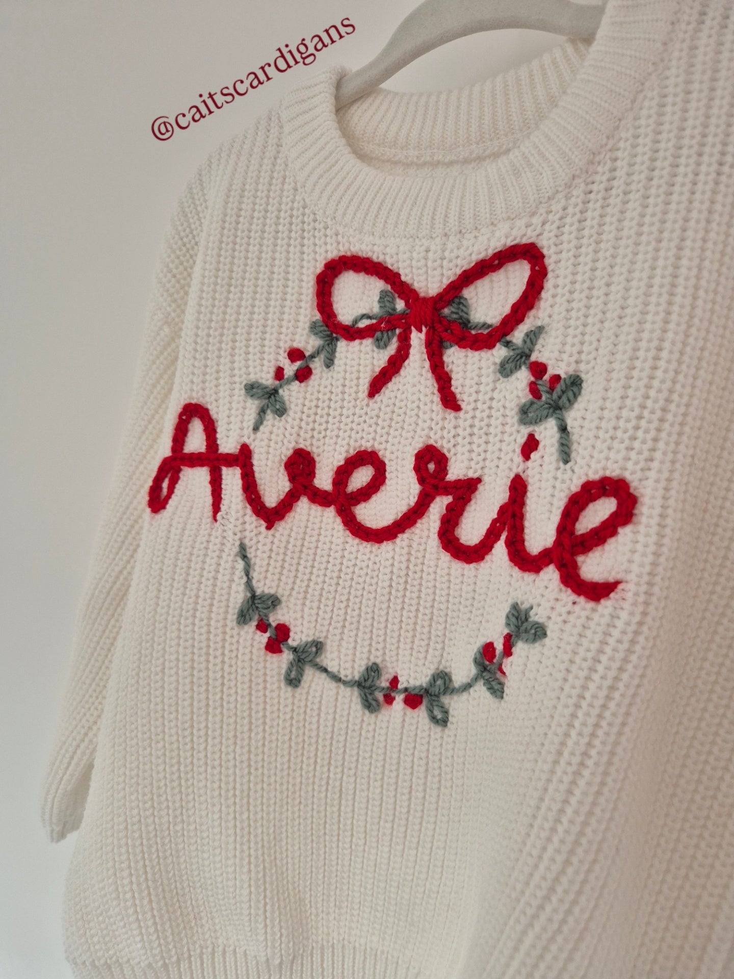 Oversized jumper - White