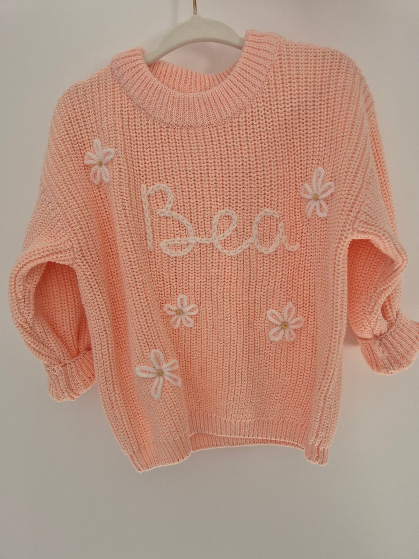 Oversized jumper - Peach