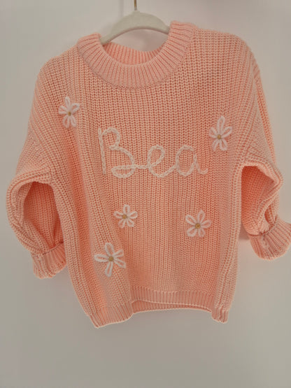Oversized jumper - Peach