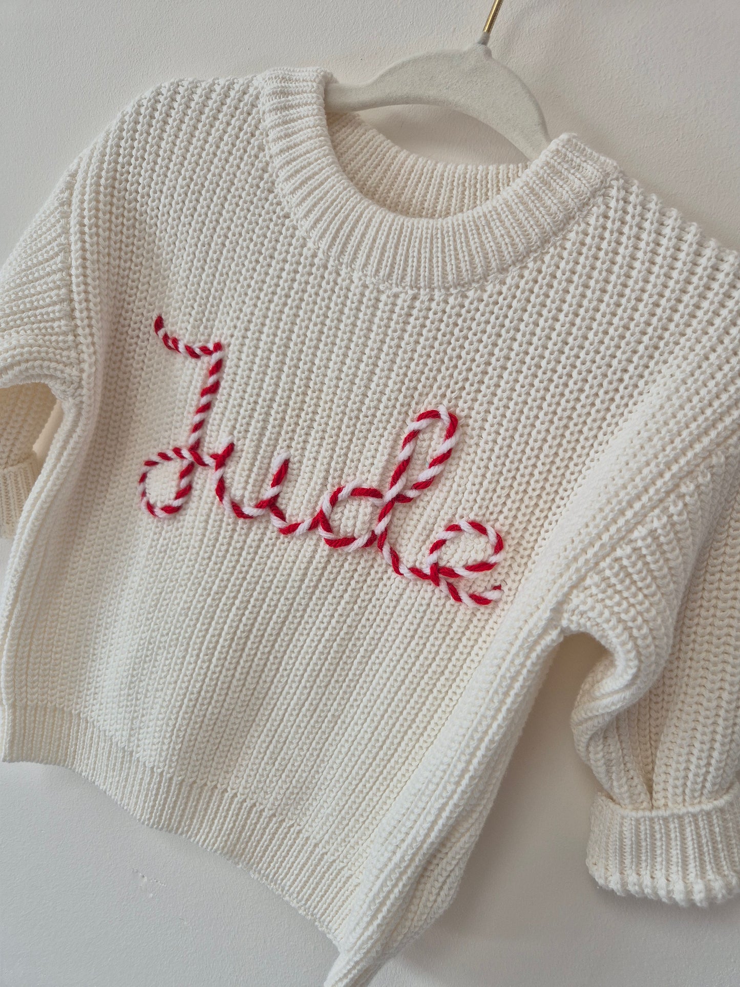 Oversized jumper - White