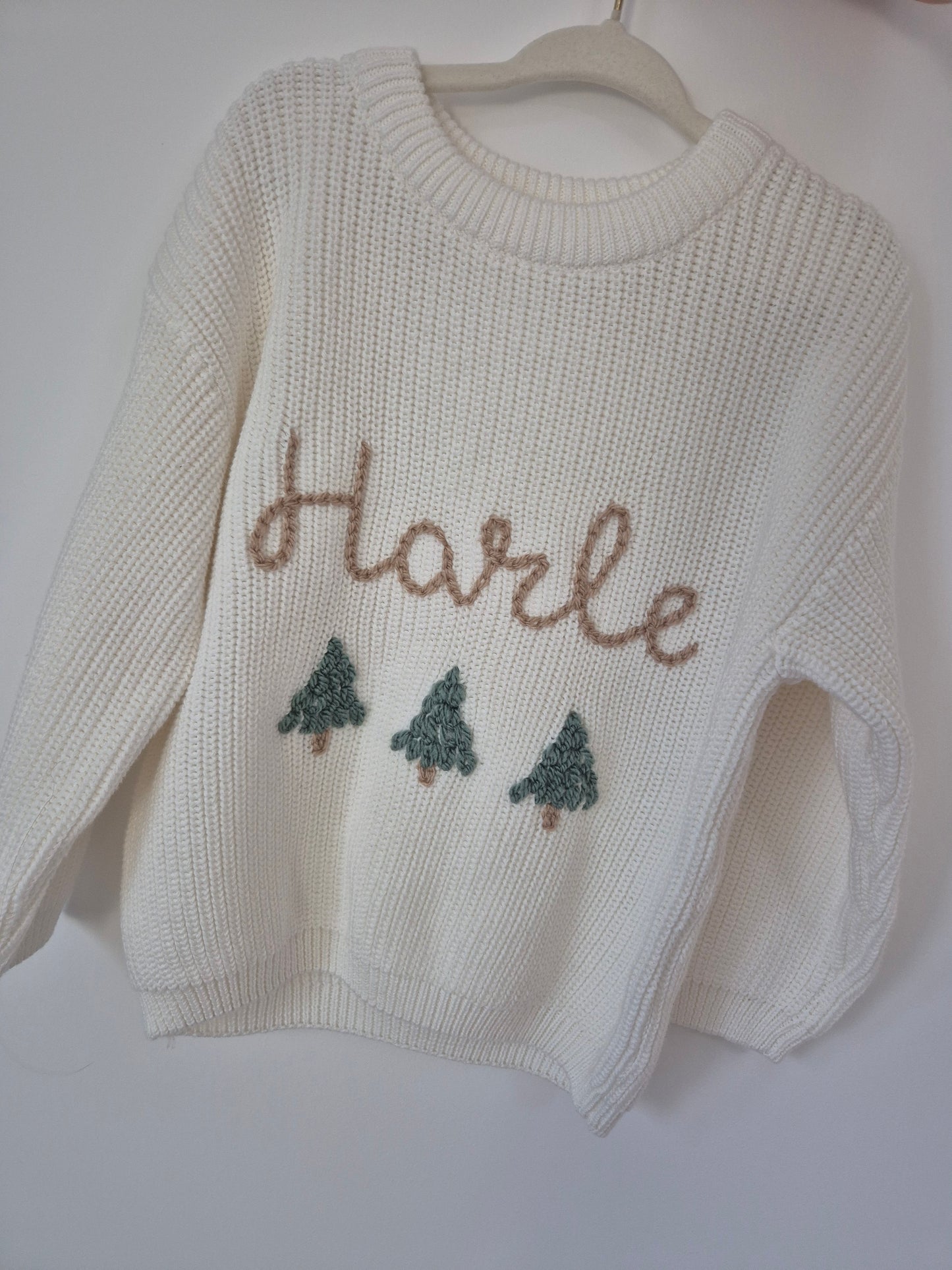 Oversized jumper - White