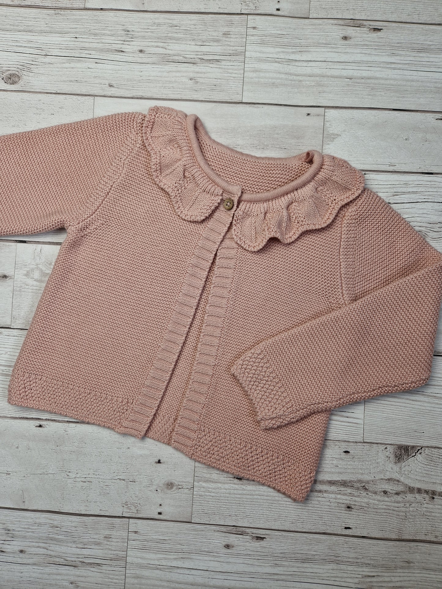 12-18m pink cardigan