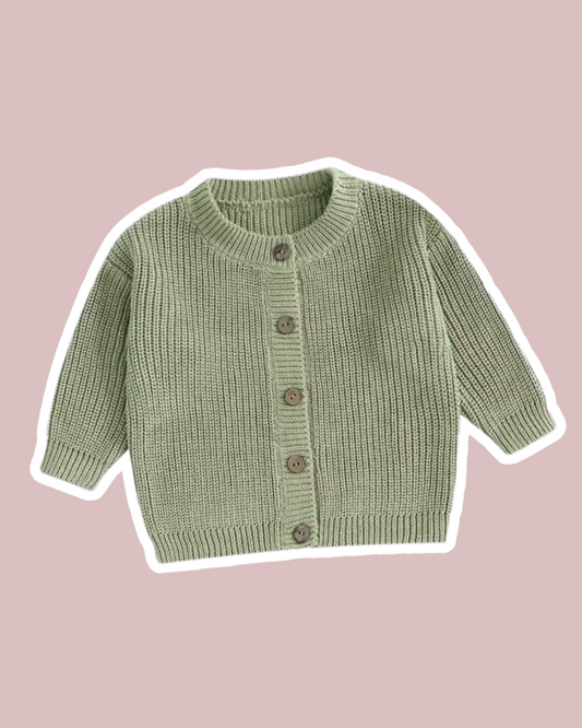 Oversized cardigan - Pistachio