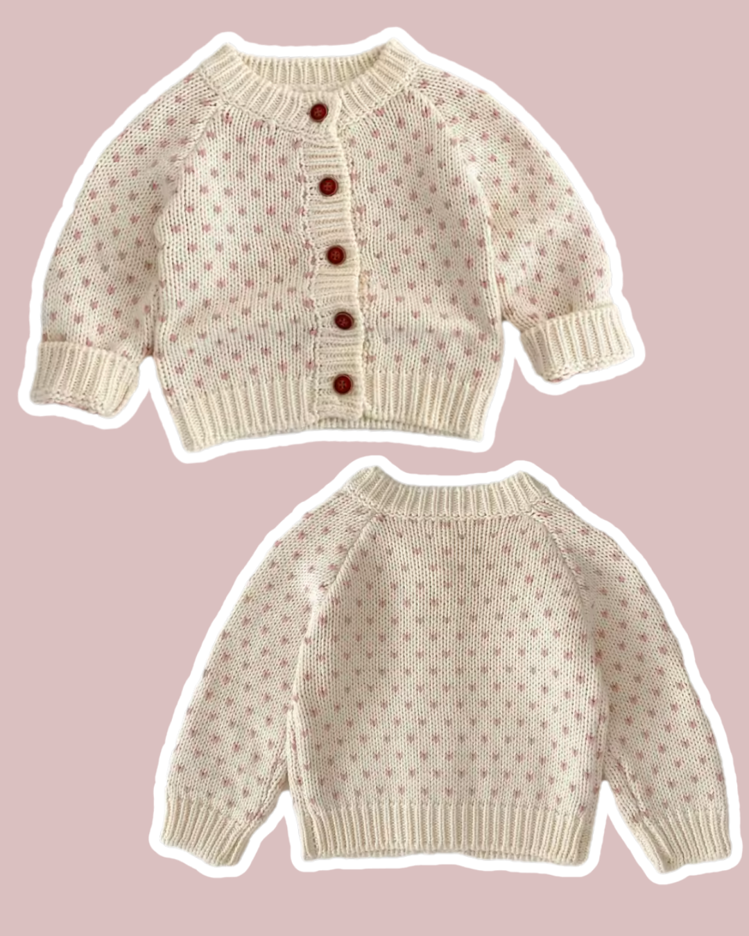 Heart cardigan