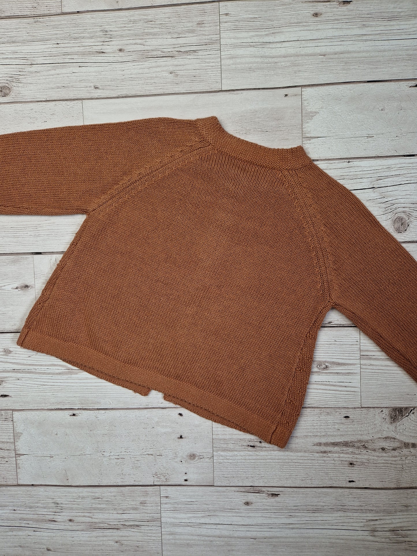 6-9m brown cardigan