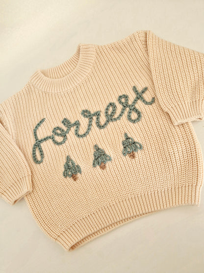 Oversized jumper - Biscuit